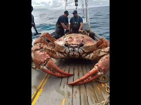 Giant Sea Monsters Caught by Fishermen! 🐙🎣#GiantSeaCreatures #FishingDiscoveries #OceanMysteries