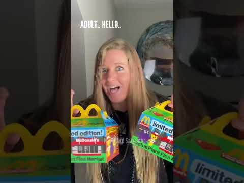 We got our McDonald’s Adult Happy Meals!!! 🍔🍟🤣 #shorts30 funny tiktok KaylaAndSamantha
