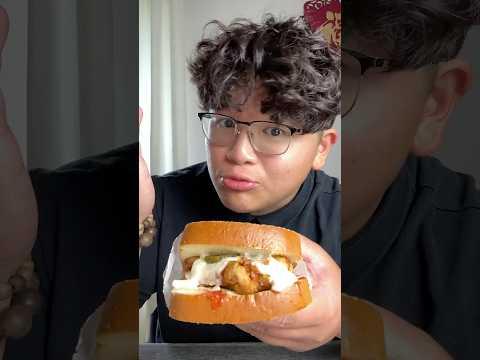 A Chicken Burger, Not Sandwich