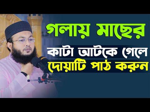 গলায় মাছের কাটা আটকালে কোন দোয়াটি পড়তে হয় Mufti Al Amin Araihazari