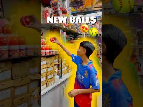 New ball’s collection😍 || #cricket || #shorts || #yourubeshorts || @kaizadkaifvlogs