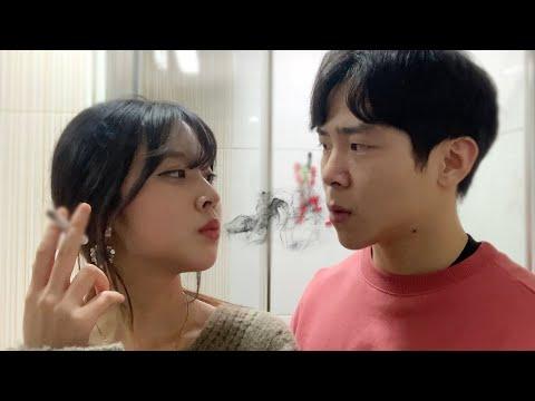 [깜짝카메라] 남자친구한테 담배핀다고 솔직하게 말했습니다 ( 감동주의 )