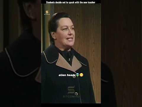 Students decide not to speak with the new teacher 😁| Mind Your Language #comedy #series #english