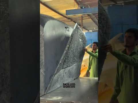 Behind the Scenes: Crafting of Black Polyurethane foam! 🏭🧽