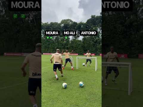 Header challenge vs Sao Paulo players 💪