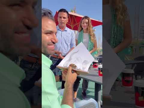 كنت برسمها من غير ما تاخد بالها وجابلتي الامن 😂🫣