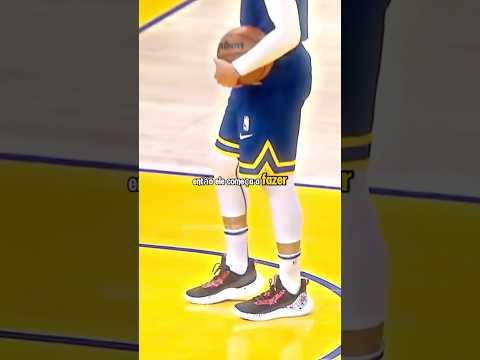 Stephen Curry testando a QUADRA🔥 #nba