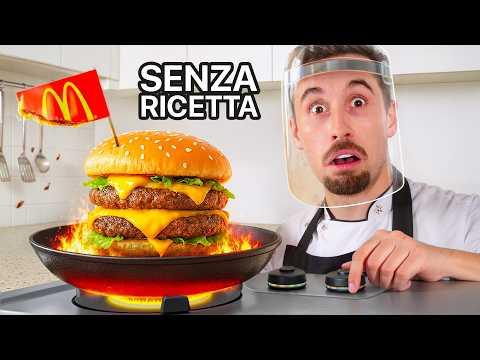Cucino SENZA RICETTA il BIG MAC del McDonald's