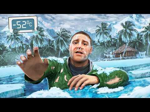 ПОБЕГ С ЛЕДЯНОГО ОСТРОВА ПО ТОНКОМУ ЛЬДУ В GTA SAMP