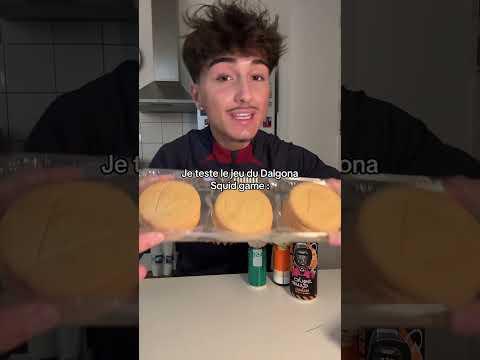 Je teste le jeu du Dalgona Squid Game