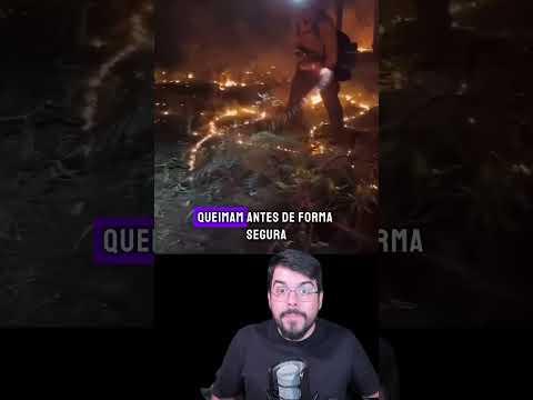 Fogo contra fogo #fisica #curiosidades