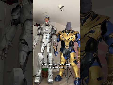 It works #cosplay #marvel #ironman