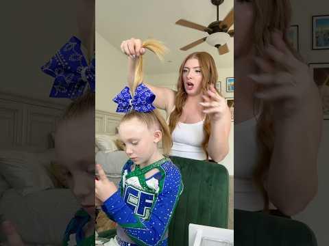 “help” my daughter grwm + FIRST CHEER COMP 🎀 thanks to 8 MILLION+ of you 🥹