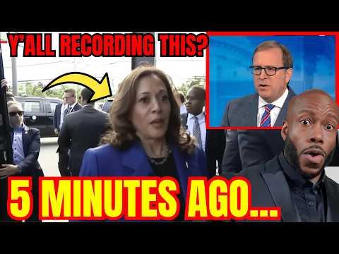 Kamala Harris LOSES TEMPER! ATTACKS Black Journalists on NABJ as Crowd STANDS UP & CHANTS for TRUMP!