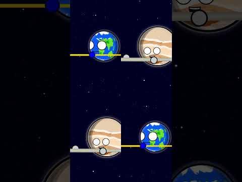 Заусенец Солнца и Сатурна #planetballs