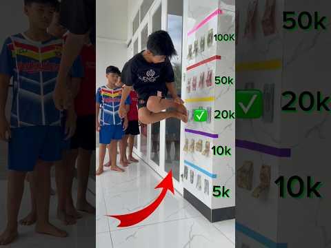 Nhảy Bật Cao Nhận Tiền Thưởng #shorts