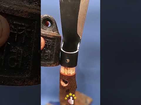Installation method of the sickle handle- Good tools and methods can quickly improve work efficiency