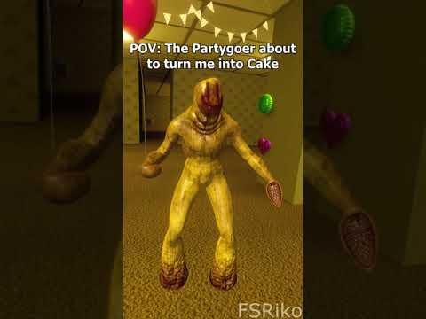 How to beat a Partygoer🎈 #backrooms