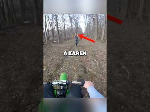 Most Funniest Karen Troll Ever! 😂 Credit: @ThoseMotoGuys