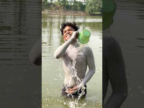 একটা মানুষ কে Waterproof বানালাম mini vlog #vlog #experiment