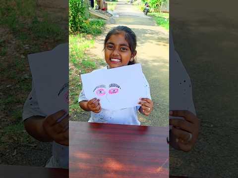 How to draw eyes 👀 easily 😱🤣.. #shorts #viralvideo #trending #funny