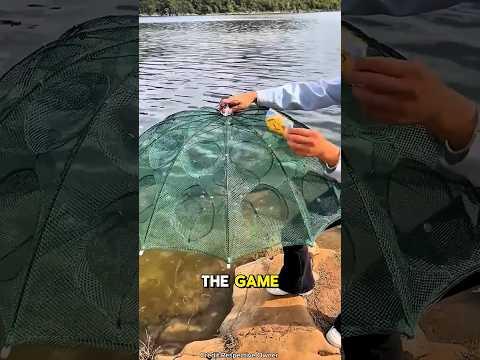 "This Fishing Net Will Blow Your Mind!"😱❤️#shorts