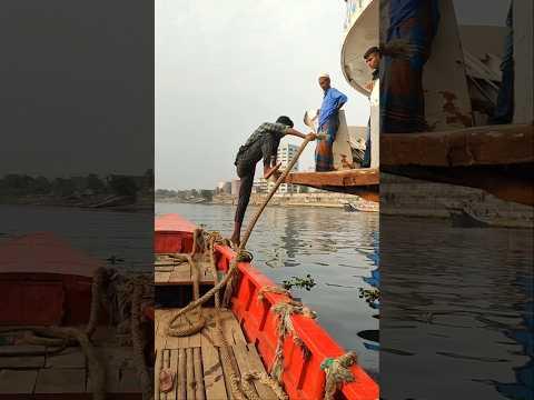 চলতি লঞ্চে উঠে যেভাবে ট্রলার বাঁধলো | 23 March #shorts #trending #launch