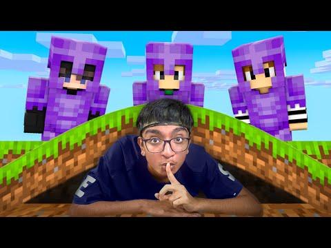 1 V 3 Minecraft Speedrunner Vs Hunters