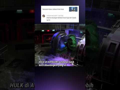 Hulk MCU (Mark Ruffalo) hulk paling pendek