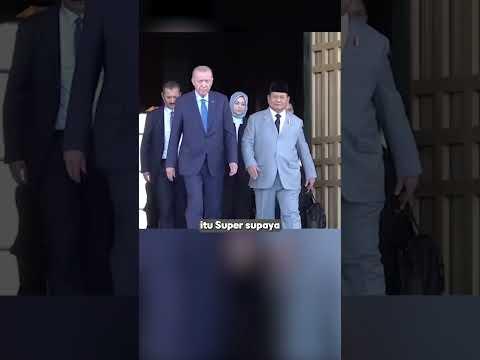 MOMEN PRABOWO DAN ERDOGAN