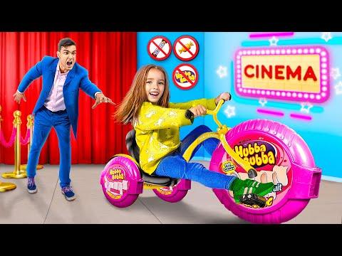 영화관에 간식을 숨겨가는 15가지 방법! 웃긴 음식 트릭들!