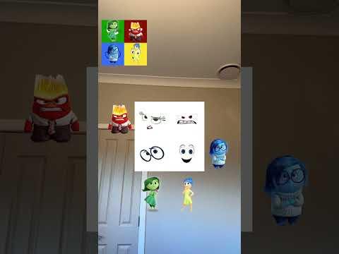 How to color Anger, Sadness, Joy and Disgust?