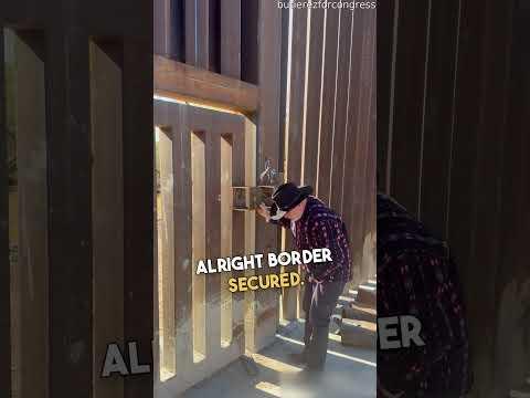 Showing How Secure The Border is 😲 😲