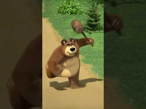 Что было дальше? Смотри полную версию! 👆🤔 #Shorts #машаимедведь #MashaandtheBear #мультик