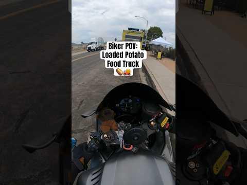 I love potatoes in all forms😋 #bikelife#potato#foodtruck