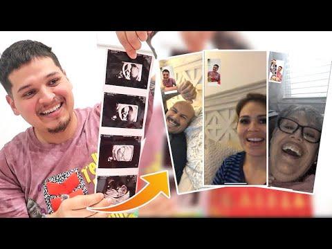 SURPRISING MY FAMILY WITH A BABY!