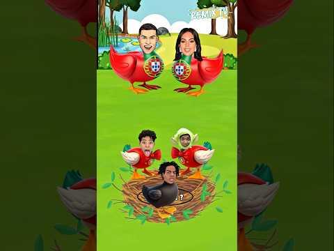 ¿Adivina quiénes son los padres del cisne negro? Messi vs Ronaldo vs Mr Beast