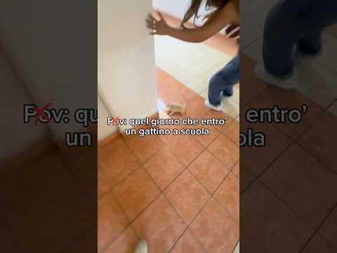 Alla fine è Riuscita a Prenderlo ( Si è girata tutta la Scuola)