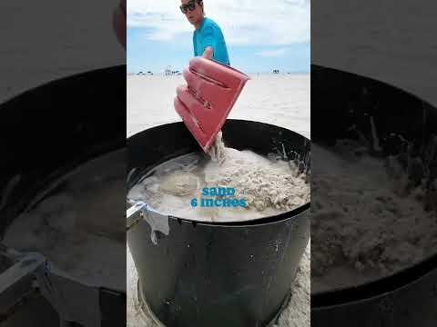 ⚪️  #sand #sandcastle #sandsculpture #sandart #satisfying #howto #process #tutorial #asmr #sandasmr