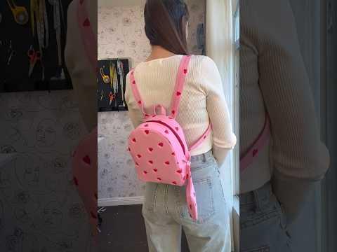 Quiero cake 🍰 #valentines #sewing #costura #coquette #upcycle #asmr