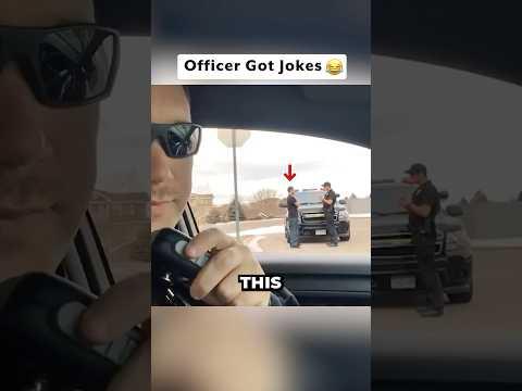 This officer is a menace 🤣 (@officerdaniels)