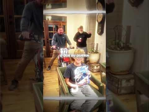 A reação dele...🥰