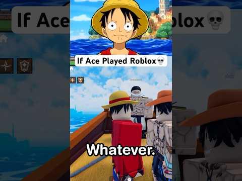 Donut Ace is Real! (If Ace Played Roblox)