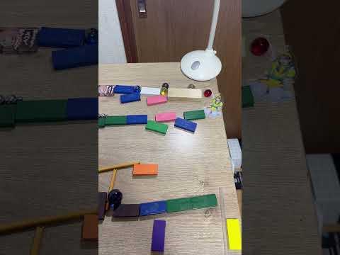 【コーラ】本日のピタゴラスイッチ #marblerun #dominos #rubegoldberg #woodentoys #ピタゴラスイッチ #tiktok #asmr #marblerace