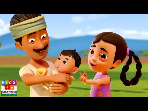 Mere Pyare Papa Song, मेरे प्यारे पापा, Nahi Nahi Geet + Hindi Cartoon Nursery Rhymes for Babies