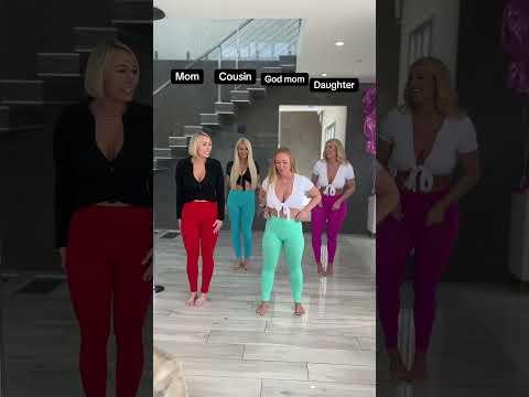 Learning dances with the fam who are you choosing #shorts #short #Stelledel