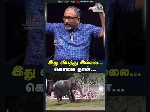 இது கொலை தான் !😢#kundrakudinews #kundrakudi #elephant #tamilnews #dmk #trending #viralvideo #shorts