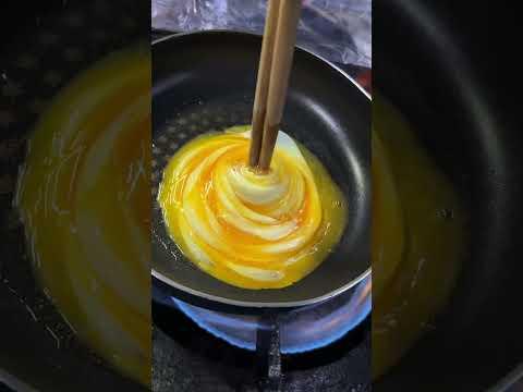 회오리 오므라이스 달인 tornado omelette master -korean street food / 익선취향