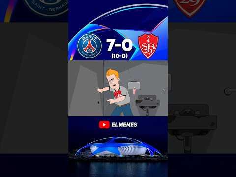 Cómo te mete 10 este PSG ☠️ #psg #championsleague #champions #elmemes#humor #memes #shorts #futbol
