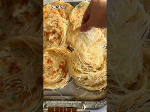 ТЫСЯЧЕСЛОЙНАЯ  ЛЕПЕШКА ПО АРАБСКИ ✔️МОРОККАНСКИЙ ХЛЕБ РАЗИЗА #вкусно #рецепт